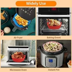 Buy ๐ 3-Pack Air Fryer Silicone Pot, 8.5 Inch Air Fryer Basket, Food Grade Air Fryer Accessories, Reusable Air Fryer Liner, Replacement Of Parchment Liners, No Need To Clean The Air Fryer(For 5QT Or Bigger) ๐ 12 Buy ๐ 3-Pack Air Fryer Silicone Pot, 8.5 Inch Air Fryer Basket, Food Grade Air Fryer Accessories, Reusable Air Fryer Liner, Replacement Of Parchment Liners, No Need To Clean The Air Fryer(For 5QT Or Bigger) ๐ -Small Appliance Parts Shop 51rb4E04J5L