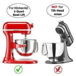 Flash Sale 💯 5 Quart Kitchen Mixer Attachments, Flex Edge Beater Paddle With Scraper For 5 QT Bowl-lift Kitchen Stand Mixer, Kitchen Mixer Accessory Replacement 5q 👏 -Small Appliance Parts Shop 51tLSsF9hPL