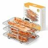 New ✔️ AIEVE Air Fryer Rack Compatible With Ninja Dual Air Fryer, 304 Stainless Steel Multi-Layer Dehydrator Rack Toast Rack Air Fryer Accessories Compatible With Ninja DZ201 Air Fryer Ninja Foodi Air Fryer 🥰 -Small Appliance Parts Shop 51wGziPCTAL