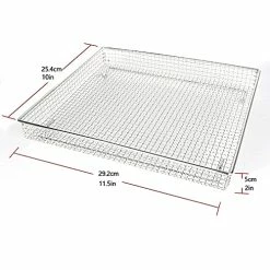 Budget 🤩 Air Fryer Basket, Compatible With Cuisinart TOA-60 Serie / TOA-65 Air Fryer, 304 Food-Grade Stainless Steel Wire Rack, Cooking And Baking For Convection Toaster Oven 👏 -Small Appliance Parts Shop 51wfeo1ezXL