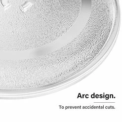 Best reviews of ⭐ 9.6" Microwave Plate Replacement Microwave Glass Turntable Plate For LG, GE, Magic Chef, Hotpoint, Panasonic, Kenmore And More Small Micrwaves - 9.6" / 24.5cm Microwave Tray Replacement Glass Plate ⌛ -Small Appliance Parts Shop 51yH2ffD47L