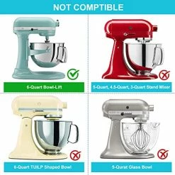 Outlet ๐คฉ Flex Edge Beater For Kitchenaid 6 Quart Bowl- Lift Stand Mixer, Beater Paddle With Scraper For 6 QT Bowl- Lift Mixers, Attachments For Mixer 6 Qt ๐ 9 Outlet ๐คฉ Flex Edge Beater For Kitchenaid 6 Quart Bowl- Lift Stand Mixer, Beater Paddle With Scraper For 6 QT Bowl- Lift Mixers, Attachments For Mixer 6 Qt ๐ -Small Appliance Parts Shop 51yiTnBlOoL