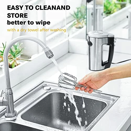 Best deal β¨ Yianteng Hand Mixer Beaters For Hamilton Beach Hand Mixers,for Hamilton Beach Mixer Parts, Hand Mixer Attachment Replacement Compatible With Hamilton 62682RZ 62692 62695V 64699, Dishwasher Safe π 5 Best deal β¨ Yianteng Hand Mixer Beaters For Hamilton Beach Hand Mixers,for Hamilton Beach Mixer Parts, Hand Mixer Attachment Replacement Compatible With Hamilton 62682RZ 62692 62695V 64699, Dishwasher Safe π - Image 3