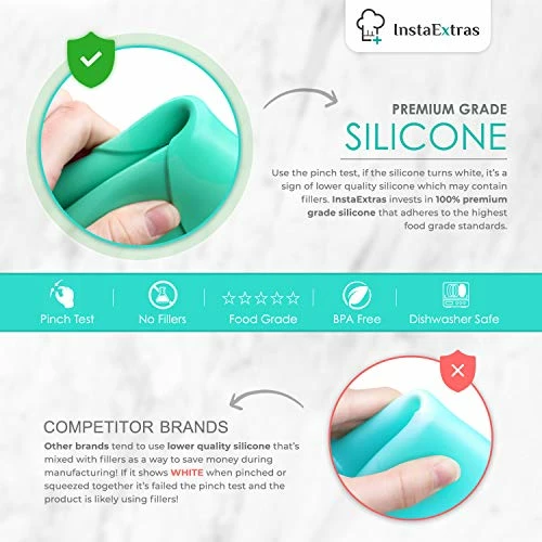 Discount 🎁 Sealing Ring For 6 Qt InstaPot - Replacement Silicone Gasket Seal Rings For 6 Quart IP Programmable Pressure Cooker - Insta-Pot Rubber Replacements And Insta Pot Accessories Fit 5QT & 6QT Models Black, Clear, Seafoam Green 🥰 4 Discount 🎁 Sealing Ring For 6 Qt InstaPot - Replacement Silicone Gasket Seal Rings For 6 Quart IP Programmable Pressure Cooker - Insta-Pot Rubber Replacements And Insta Pot Accessories Fit 5QT & 6QT Models Black, Clear, Seafoam Green 🥰 - Image 2