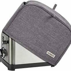 Wholesale π HOMEST 4 Slice Toaster Cover With Pockets, Can Hold Jam Spreader Knife & Toaster Tongs, Dust And Fingerprint Protection, Machine Washable, Grey(Cover Only) π 15 Wholesale π HOMEST 4 Slice Toaster Cover With Pockets, Can Hold Jam Spreader Knife & Toaster Tongs, Dust And Fingerprint Protection, Machine Washable, Grey(Cover Only) π -Small Appliance Parts Shop 51zgnhRbRWL. AC
