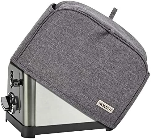 Wholesale π HOMEST 4 Slice Toaster Cover With Pockets, Can Hold Jam Spreader Knife & Toaster Tongs, Dust And Fingerprint Protection, Machine Washable, Grey(Cover Only) π 9 Wholesale π HOMEST 4 Slice Toaster Cover With Pockets, Can Hold Jam Spreader Knife & Toaster Tongs, Dust And Fingerprint Protection, Machine Washable, Grey(Cover Only) π - Image 7