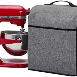 New ⌛ NICOGENA Stand Mixer Cover Compatible With KitchenAid Bowl Lift 5-8 Quart, Dust Cover With Zipper Pocket For Accessories, Lantern Black 🎁 -Small Appliance Parts Shop 51zygv7LNhL. AC