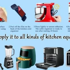 Outlet π FOMAJI Can Be Used For Wire Organizers That Stick To Kitchen Utensils, Wire Packs For Small Appliances, Blenders, Coffee Makers, Pressure Cookers And Air Fryers (6Pcs) π 15 Outlet π FOMAJI Can Be Used For Wire Organizers That Stick To Kitchen Utensils, Wire Packs For Small Appliances, Blenders, Coffee Makers, Pressure Cookers And Air Fryers (6Pcs) π -Small Appliance Parts Shop 610qWifFIGL