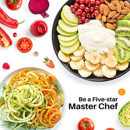 New ๐ฅ Bestand Spiralizer Attachment Compatible With KitchenAid Stand Mixer, Comes With Peel, Core And Slice, Vegetable Slicer(Not KitchAid Brand Spiralizer) (5 Blades) ๐ฅ 6 New ๐ฅ Bestand Spiralizer Attachment Compatible With KitchenAid Stand Mixer, Comes With Peel, Core And Slice, Vegetable Slicer(Not KitchAid Brand Spiralizer) (5 Blades) ๐ฅ - Image 4