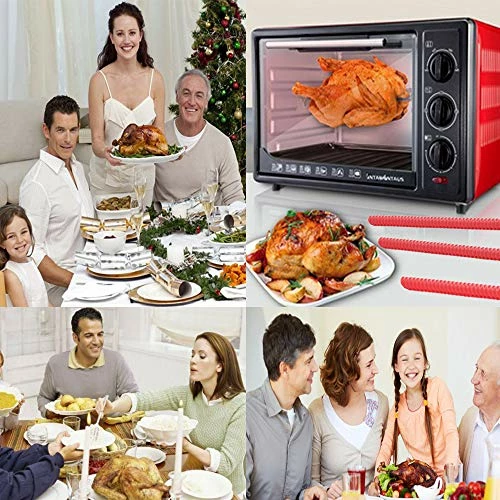 Deals 🎁 LeeYean Oven Rack Shields - 4 Pack Heat Resistant Silicone Oven Rack Cover 14 Inches Long Oven Rack Edge Protector, Protect Against Burns And Scars (Red) 🌟 9 Deals 🎁 LeeYean Oven Rack Shields - 4 Pack Heat Resistant Silicone Oven Rack Cover 14 Inches Long Oven Rack Edge Protector, Protect Against Burns And Scars (Red) 🌟 - Image 7