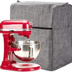New ⌛ NICOGENA Stand Mixer Cover Compatible With KitchenAid Bowl Lift 5-8 Quart, Dust Cover With Zipper Pocket For Accessories, Lantern Black 🎁 -Small Appliance Parts Shop 61bBtTMHp4L. AC